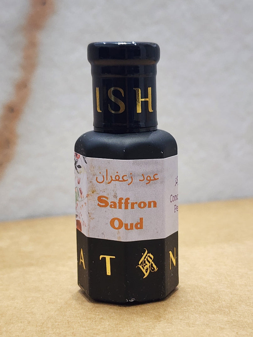 Saffron Oud - Attar Perfume - Alcohol Free