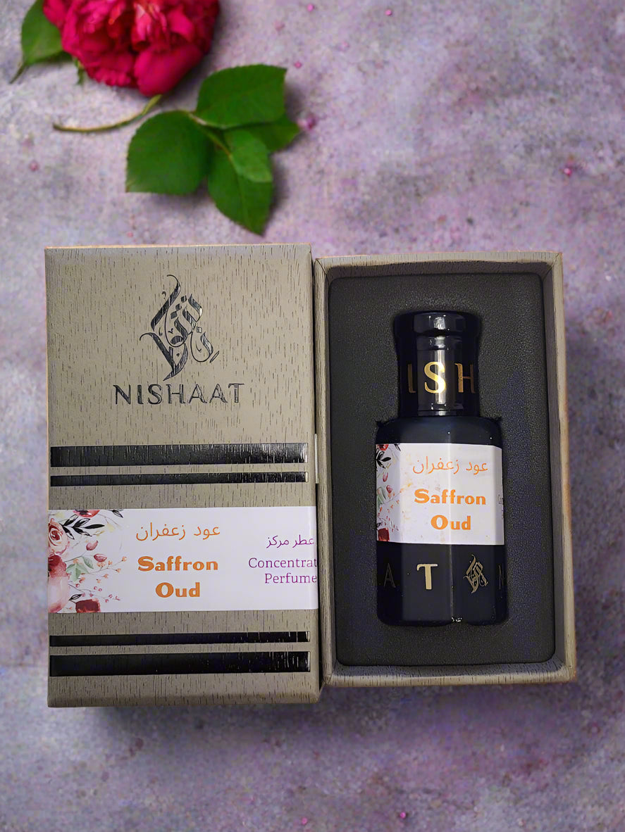 Saffron Oud - Attar Perfume - Alcohol Free