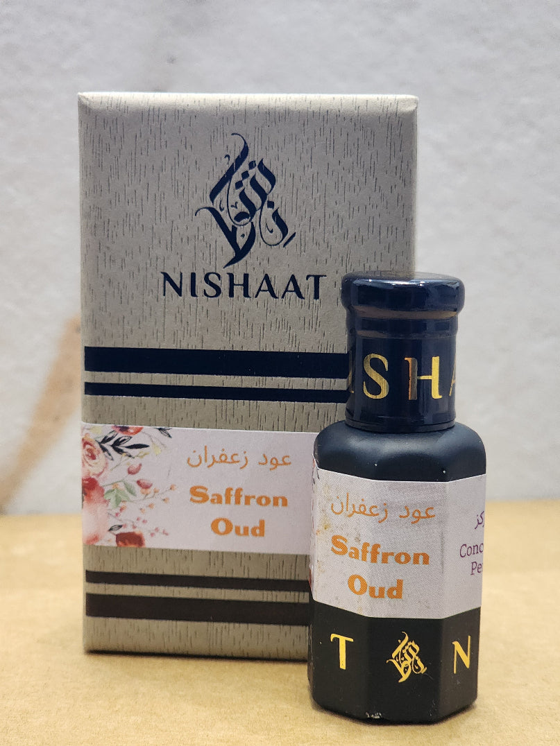 Saffron Oud - Attar Perfume - Alcohol Free