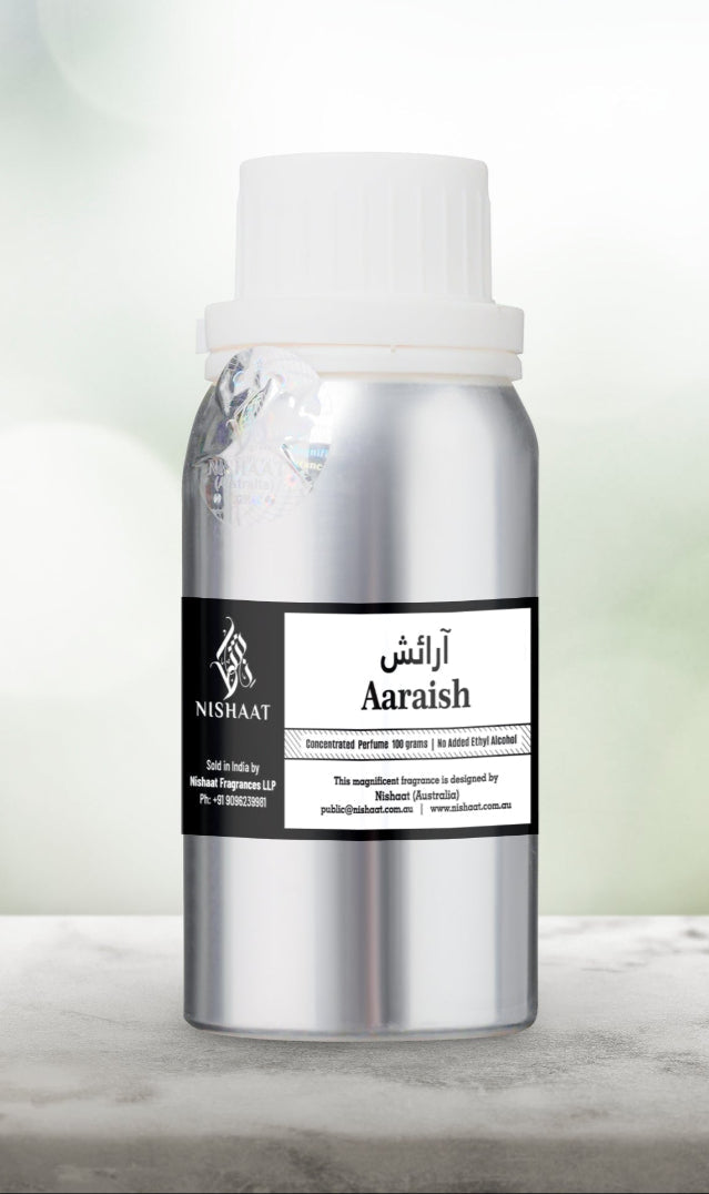 Aaraish - Attar Perfume - Alcohol Free - 100ml Wholesale Refill Pack