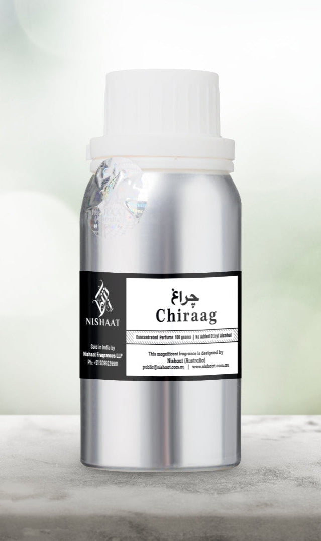 Chiraag - Attar Perfume - Alcohol Free - 100ml Wholesale Refill Pack